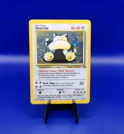 Snorlax 11/64 Jungle Set Holo Rare Pokemon Card Nintendo Pokemon WOTC 1999 LP - Image 1