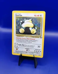 Snorlax 11/64 Jungle Set Holo Rare Pokemon Card Nintendo Pokemon WOTC 1999 LP - Image 3