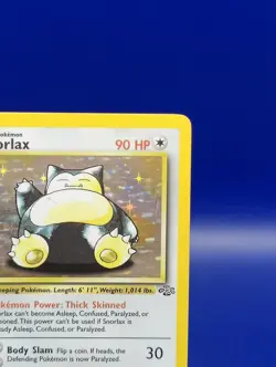 Snorlax 11/64 Jungle Set Holo Rare Pokemon Card Nintendo Pokemon WOTC 1999 LP - Image 5