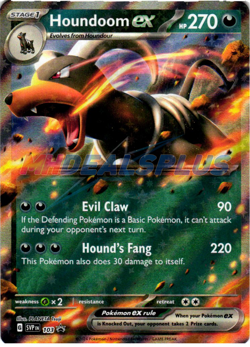 NM Pokemon Houndoom EX SVP103 Black Star Promo Card - Image 1