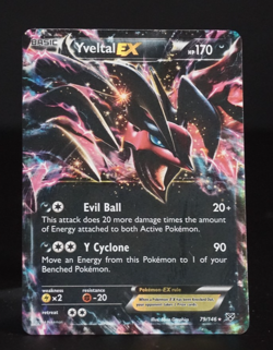 Yveltal EX 2014 79/146 Holo Ultra Rare XY Pokemon Trading Card - Image 1