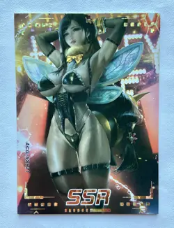 Anime Waifu Card - Tifa Fairy - Final Fantasy - Goddess Alliance - SSR-21 - Image 1