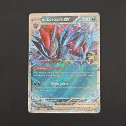 Pokemon TCG Card N's Zoroark EX 098/159 Journey Together Double Rare - NM - Image 1