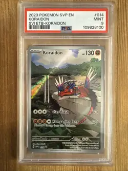 Koraidon - SVP014 - Pokemon Scarlet & Violet Promo Holo Card PSA 9 - Image 1