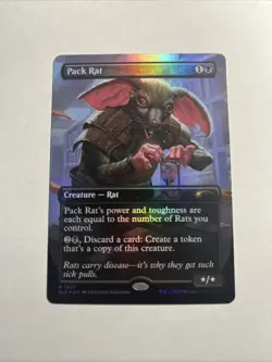 Pack Rat (1307) (Rainbow Foil) - Secret Lair Drop Series MTG Plus Bonus Rare!!! - Image 1