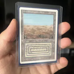 Magic: the Gathering Scrubland Dual Land (Revised Edition, 1994) - Image 3