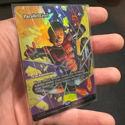 Parallel Lives - Foil - Borderless M MTG Marvel Universe M/NM - Image 1