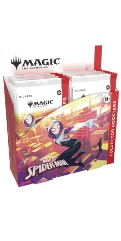 Magic The Gathering MTG Marvel's Spider-Man Collector Booster Display PRESALE - Image 1