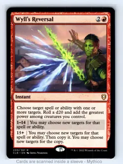 MTG Wyll's Reversal Commander Legends: Battle for Baldur's Gate - NM - Image 1