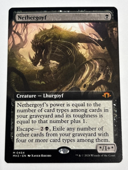 MTG Nethergoyf (Extended Art) Modern Horizons 3 Regular NM - Image 1