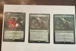 Magic the Gathering: Kaldheim Full Set (KHM) - In Binder - 3x Vorinclex - Image 3