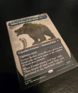 Lumra, Bellow of the Woods Magic the Gathering Borderless LP Bloomburrow - Image 2