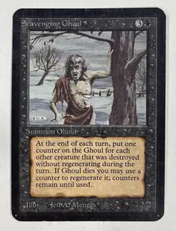 Scavenging Ghoul Alpha MP Moderate Play MTG Magic The Gathering - Image 1