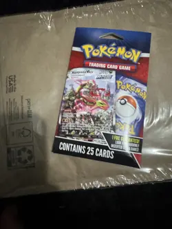 2024 Pokemon TCG Mystery Pack w/ Foil Card , Pack New Sealed* 25 Cards - Image 1