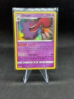 2021 Pokemon Chilling Reign Holo Rare Gengar 057/198 - Image 1