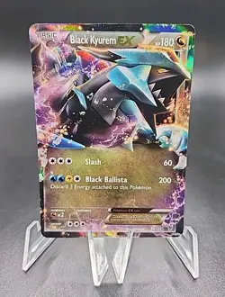 Black Kyurem EX 95/135 Ultra Rare Black & White Plasma Storm Pokemon - Image 1