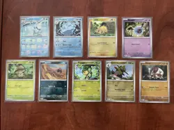 Pokemon TCG - 9 Cards Lot - White Flare + Black Bolt - All Master Ball NM - Image 1