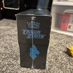 Crown Zenith Pokemon Center Elite Trainer Box Plus Factory Sealed & Acrylic Case - Image 5