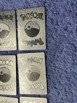 Set of 9 Pokemon Mewtwo,Calyrex,Rillaboom+++ Gold Accents Fan Art Cards MP-LP - Image 4