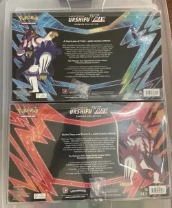 Pokemon TCG Factory Sealed VMax Premium Collection (2 Box) Rapid Single Urshifu - Image 3