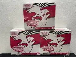 Pokemon TCG: White Flare - Elite Trainer Box Lot of 3 Sealed - Image 1
