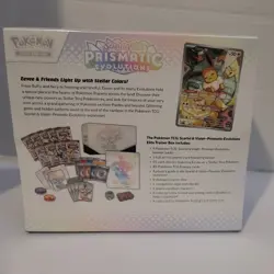Pokemon Prismatic Evolutions ETB Elite Trainer Box NEW Sealed - Ready To Ship! - Image 2