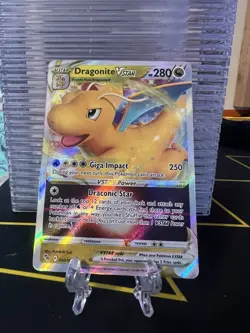 Dragonite Vstar - 050/078 Pokemon GO Ultra Rare Pokemon - NM/MINT - Image 3