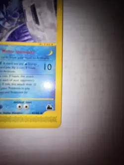 Pokemon Skyridge Articuno Regular Rare 4/144 2003 - Image 4