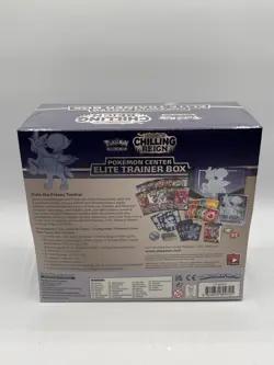 Pokemon TCG Pokemon Center Chilling Reign ETB Elite Trainer Box W/ ETB Protector 820650809705 - Image 4