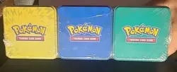 Pokemon TCG Costco Stacking 3 Tins Evolving Skies Fusion Strike Brilliant Stars - Image 3