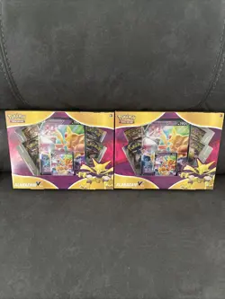 Pokemon TCG Alakazam V Box New Factory Sealed!! 820650807480 - Image 1