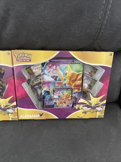 Pokemon TCG Alakazam V Box New Factory Sealed!! 820650807480 - Image 2