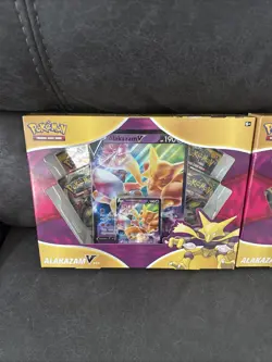 Pokemon TCG Alakazam V Box New Factory Sealed!! 820650807480 - Image 3