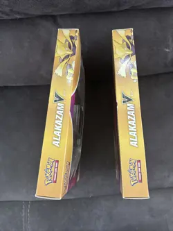 Pokemon TCG Alakazam V Box New Factory Sealed!! 820650807480 - Image 4