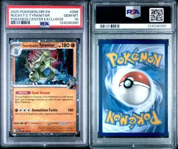 Team Rockets Tyranitar Pokemon Center Promo PSA 10 2025 Pokemon Center Exclusive - Image 2