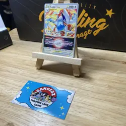 Silver Boarder Colorless Lugia VSTAR 139/195 Tempest Pokemon World Championships - Image 2