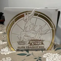 Pokemon TCG Sword & Shield Brilliant Stars Elite Trainer Box Factory Sealed - Image 1
