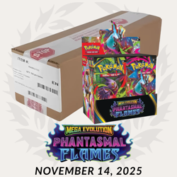 Pokemon Phantasmal Flames BOOSTER BOX SEALED CASE OF 6 11/14 PRE-SALE - Image 1
