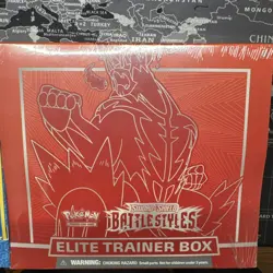 Pokemon TCG Battle Styles Elite Trainer Box Sealed Sword & Shield NEW - Image 2