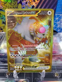 Bloodmoon Ursaluna EX 222/167 Hyper Rare Gold S&V Twilight Masquerade - Image 1