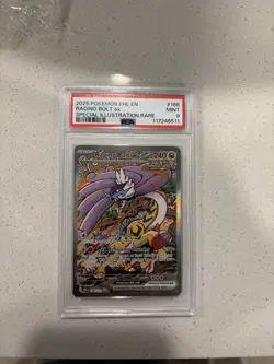 Pokemon TCG Raging Bolt EX Special Illustration Rare 2025 166/131 - Image 1