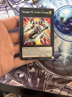 (YCL) Yu-Gi-Oh! Number F0: Utopic Future - WSUP-EN026 - 1st Ed Light Play - Image 3