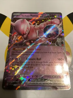 Pokemon Team Rockets Mewtwo Ex Promo Card 216￼ - Image 1