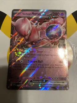 Pokemon Team Rockets Mewtwo Ex Promo Card 216￼ - Image 2