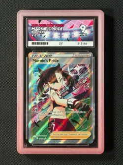 ACE 9 Marnie's Pride 171/172 Full Art Pokemon Card Brilliant Stars GEM MINT - Image 1