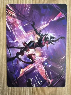Gwenom, Remorseless (8/54) Art Series NM (Art Card) [MTG] - Image 1