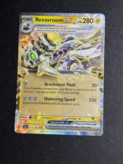 Revavroom ex - 015/064 Sv: Shrouded Fable Holo Double Rare Pokemon Card TCG - Image 1