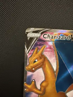 Pokemon TCG Charizard v SWSH050 Black Star Promo Holo Card NM - Image 2