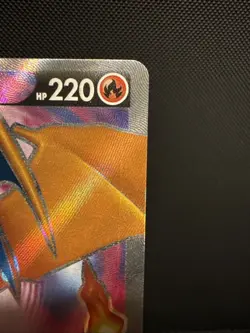 Pokemon TCG Charizard v SWSH050 Black Star Promo Holo Card NM - Image 4
