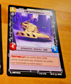 STAR WARS UNLIMITED CARD GAME TCG CARTE 232/257 TWI FR MINT - Image 1